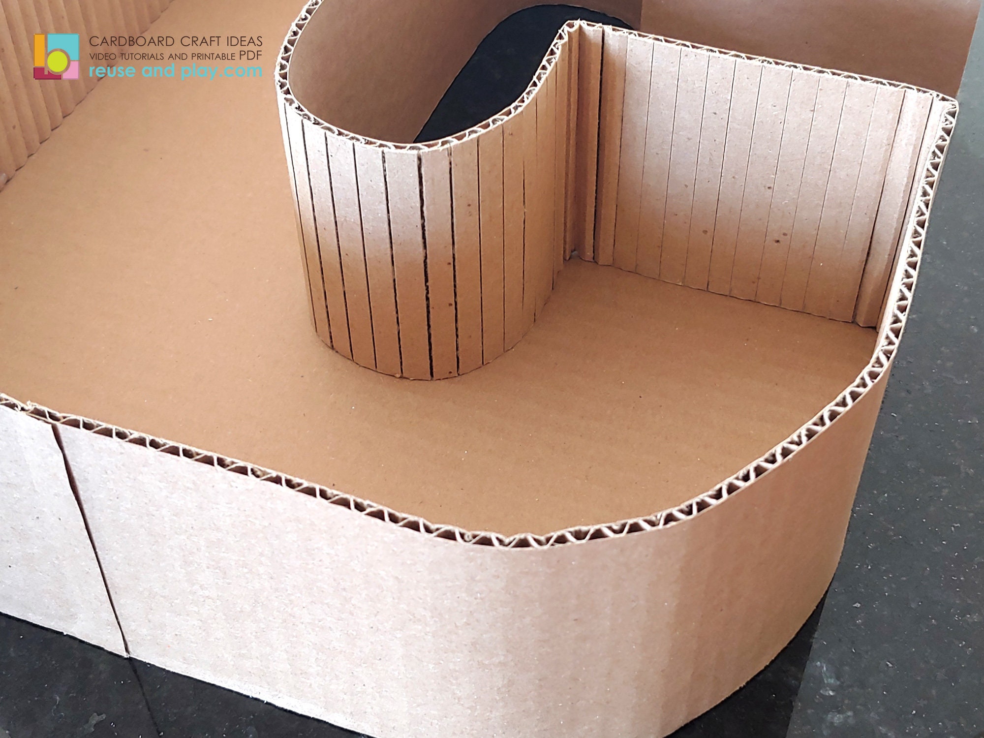 Turn Cardboard Into a Gigantic Birthday Number - DIY Craft Tutorial 