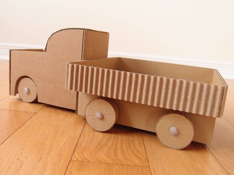 DIY Truck Car Organizer and Toy Storage