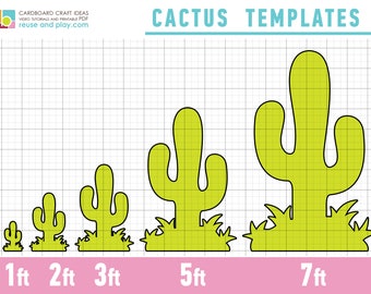 Cactus TEMPLATE | 1-5 ft