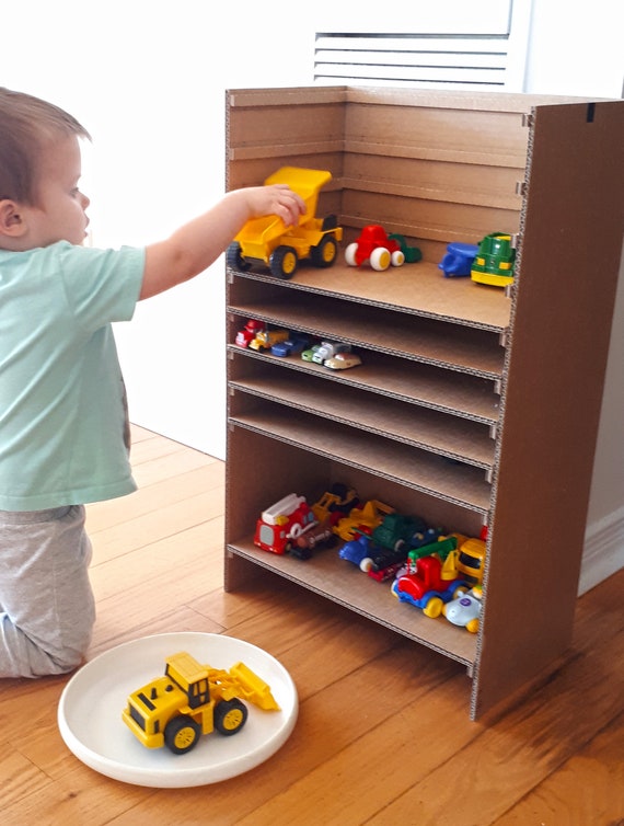 Puzzle Storage and Bookcase printable DIY Tutorial 