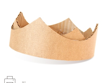 Cardboard Crown | TEMPLATE