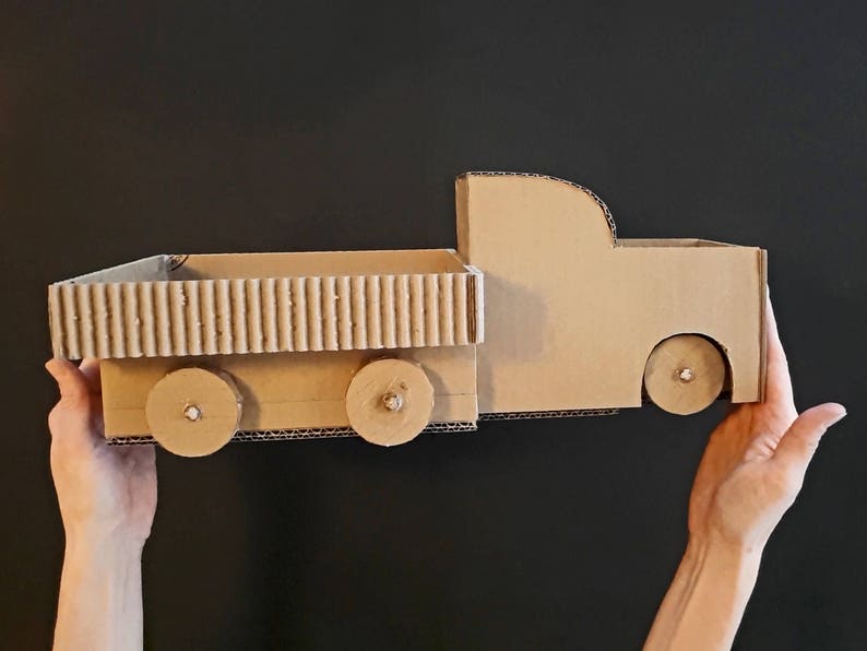 DIY Truck Car Organizer and Toy Storage