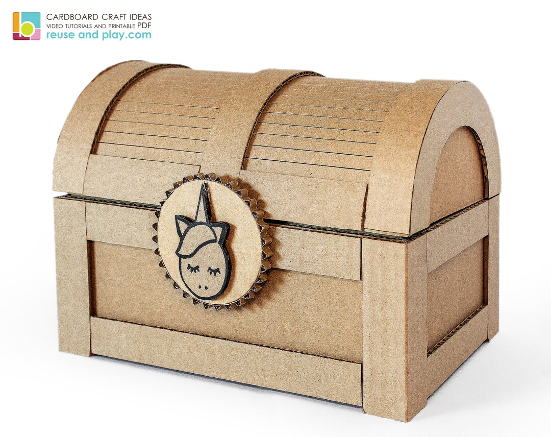 Treasure Chest Toy Box TUTORIAL Etsy