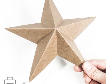 3D Stars TEMPLATES