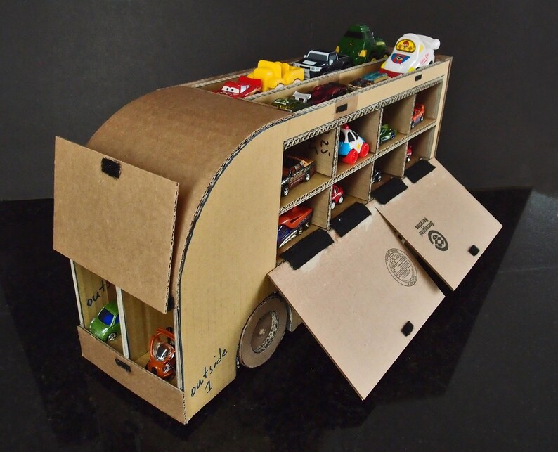 Toy Truck Car Carrier Pattern DIY Tutorial Etsy