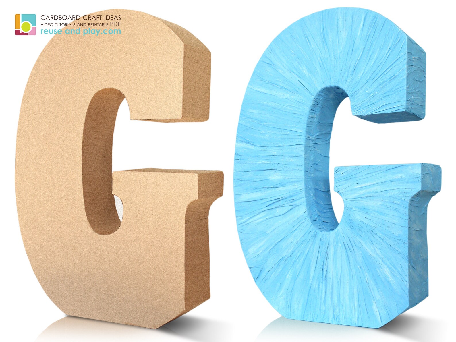 Giant 3D Letters TEMPLATES AZ 26.5in Etsy