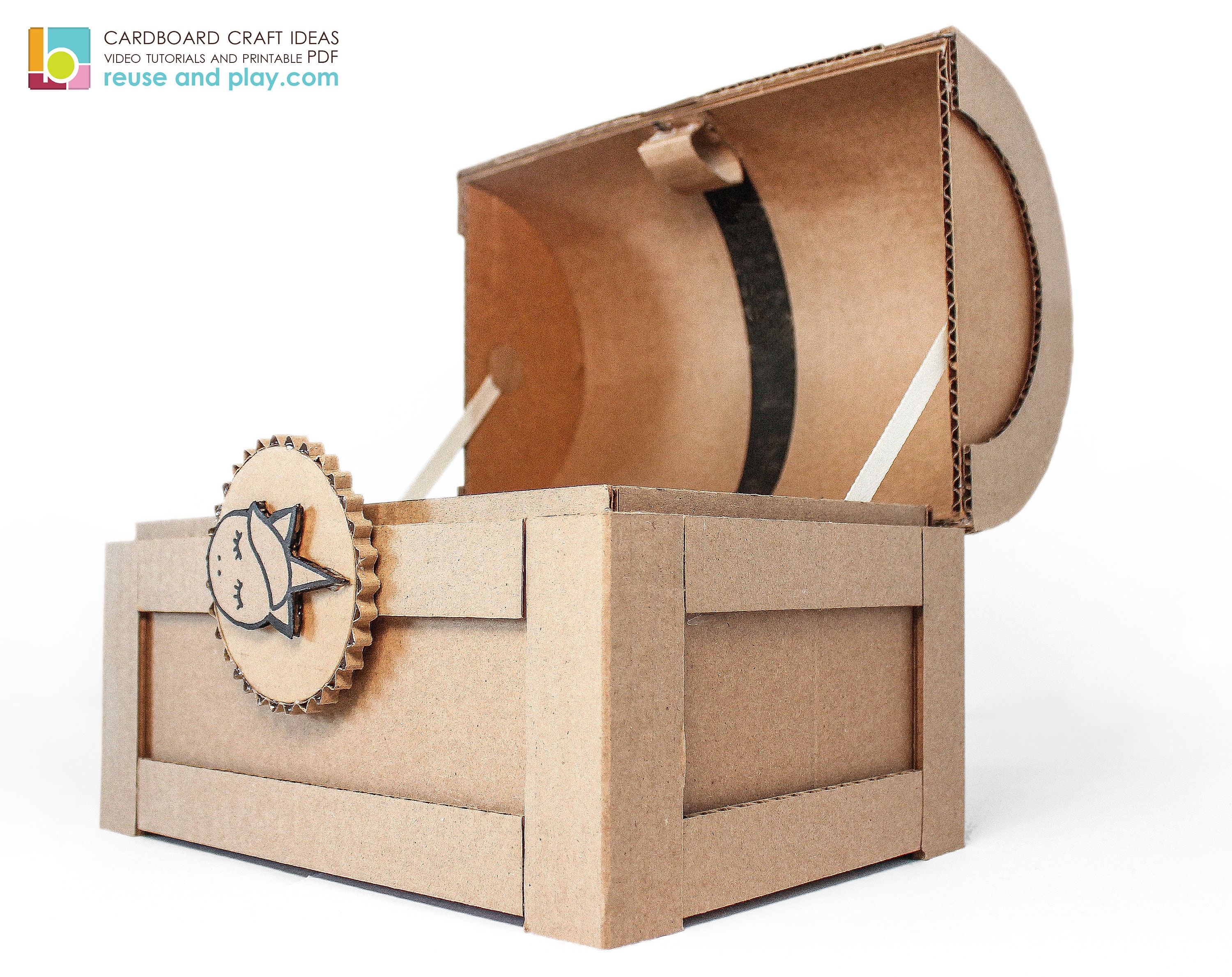 Treasure Chest Toy Box TUTORIAL Etsy