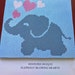 Elephant Blowing Hearts – Baby/Child Size Corner to Corner Crochet Blanket Afghan Graph Pattern – 70x60 C2C crochet squares 