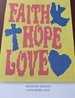 Faith Hope Love – Adult/Teen Size Corner to Corner Crochet Blanket Afghan Graph Pattern – 75x90 C2C crochet squares 