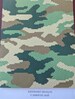 Camouflage – Teen/Adult Size Corner to Corner Crochet Blanket Afghan Graph Pattern – 75x90 C2C crochet squares 