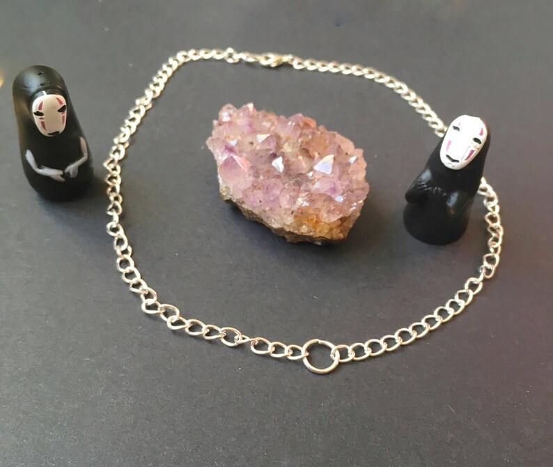 Silver Plated O Ring Chain Choker Chain Necklace Chokers Necklaces Springart Fr Silver Plated O Ring Chain Choker Chain Necklace Chokers Necklaces Springart Fr