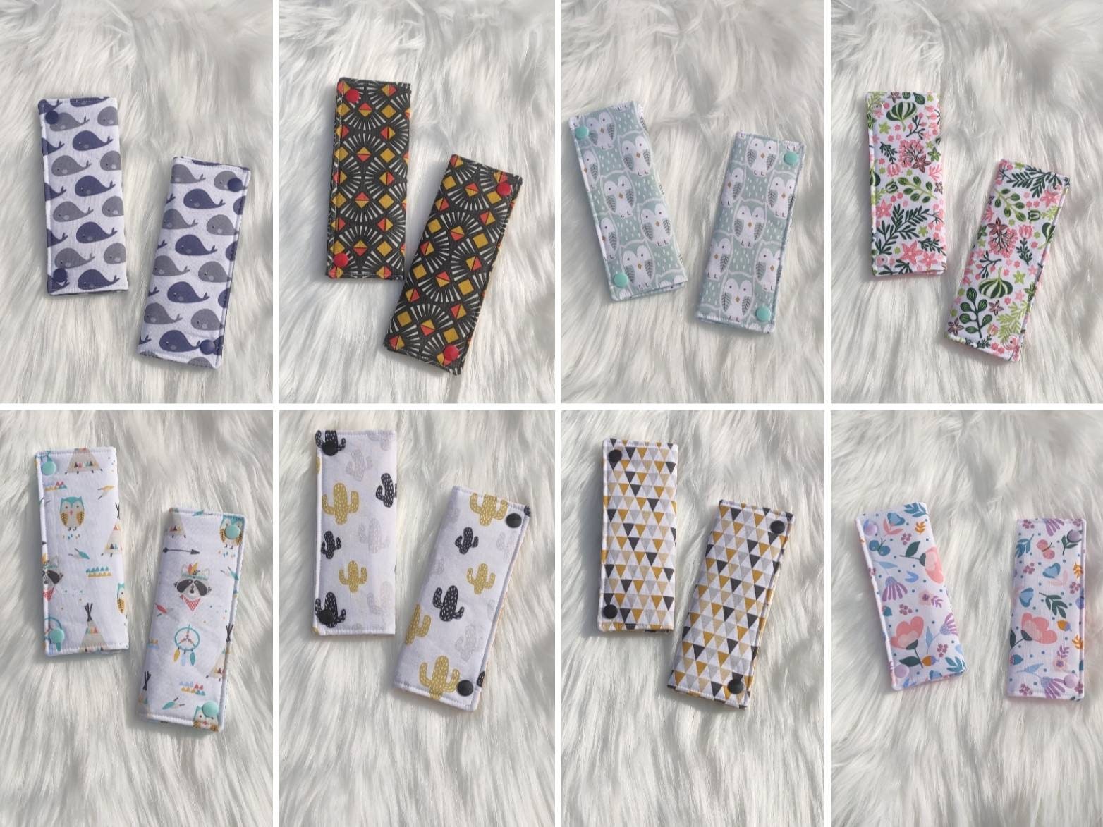 Protege Cou Bebe Pour Sangle Ceinture De Securite Au Choix Etsy