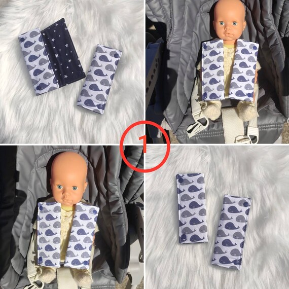 Protege Cou Bebe Pour Sangle Ceinture De Securite Au Choix Etsy