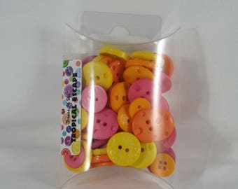 Tropical Escape 1.4 oz. Jesse James Dress It Up Buttons Assorted Sizes & Patterns