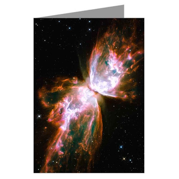 Nasa's Hubble Telescope Assorted Notecards of Nebulas, Galactic Stars, Planets, Suns, Supernovas And Space,  NEW Large size Boxed