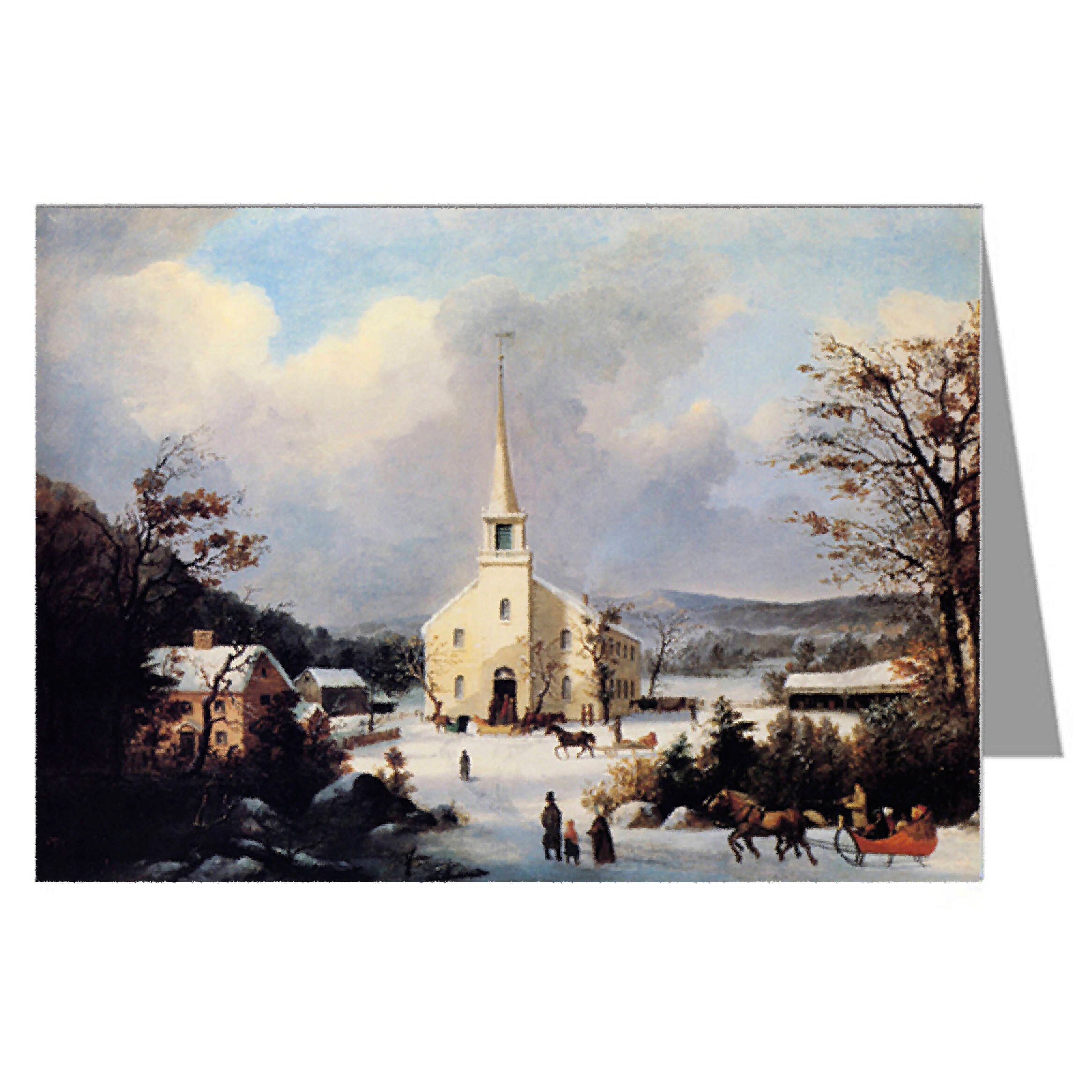 Currier And Ives Christmas Cards 