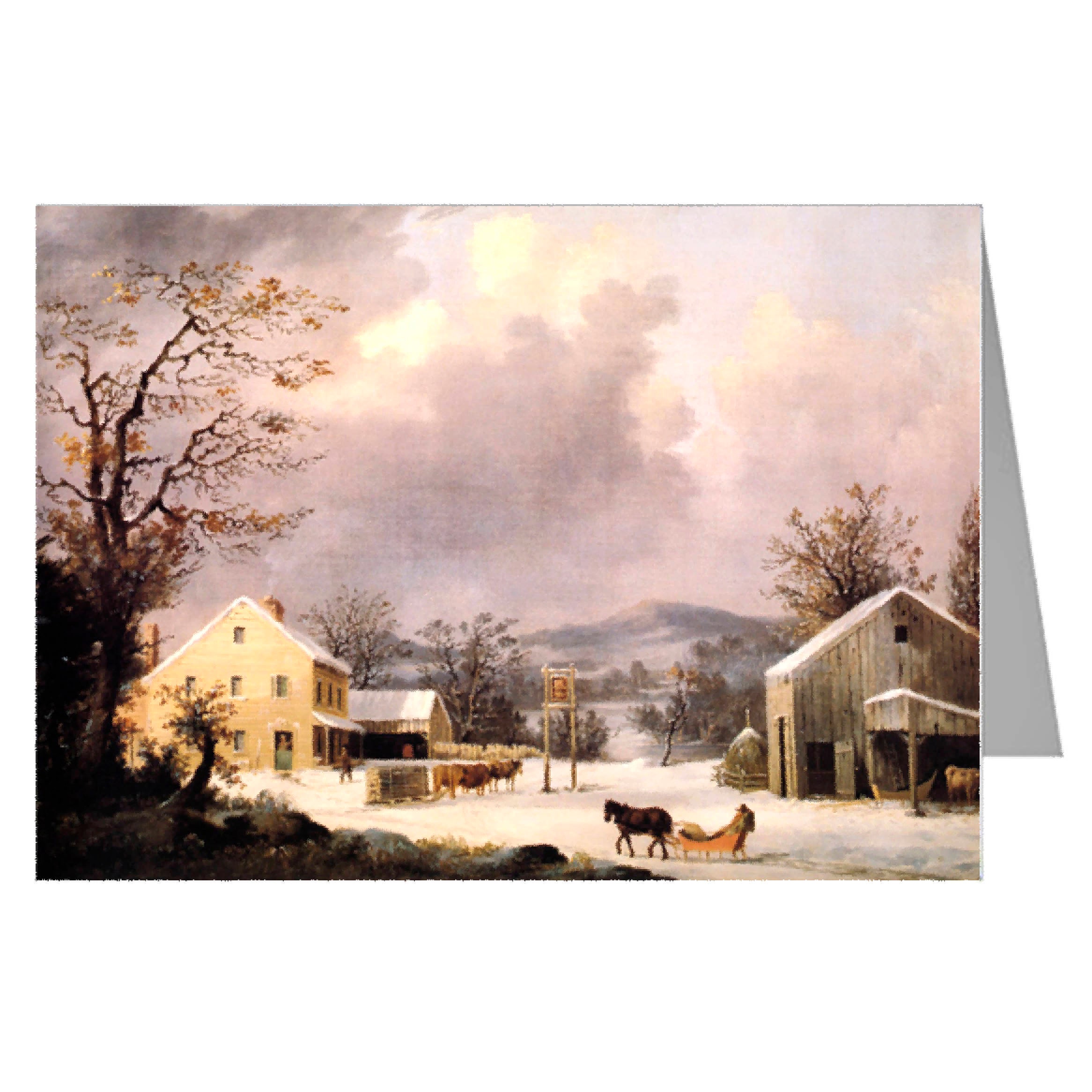 Currier And Ives Christmas Cards 