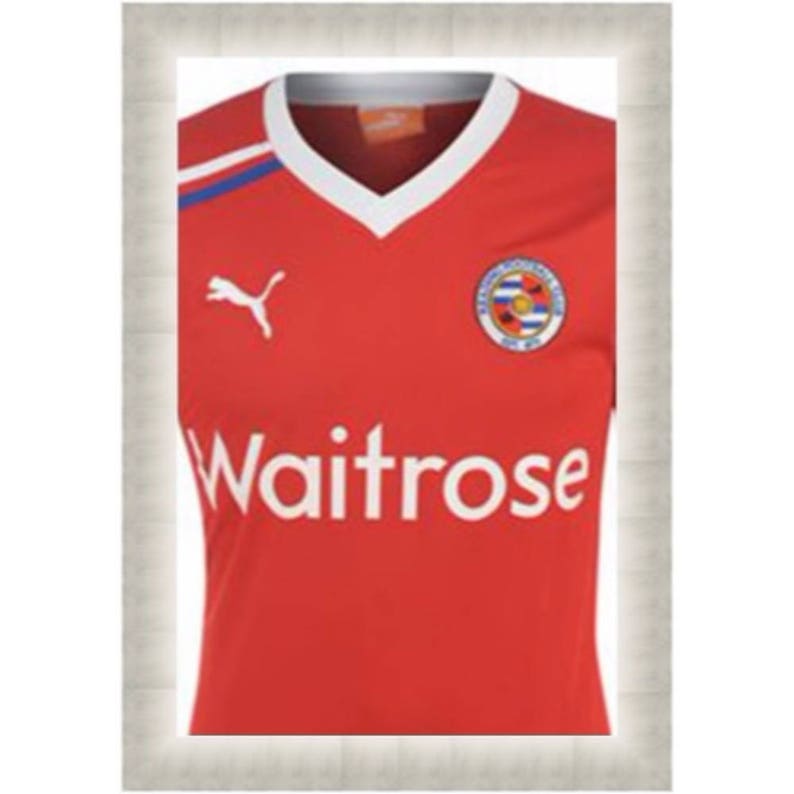 Sport Gifts T -Shirts Frames for Gifting 3D DIY Frames For Reading Football Club Royals Signed Football T Shirts Shirts Framed Tee