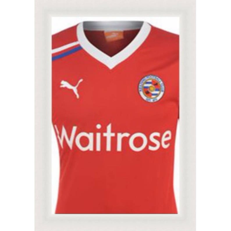 Sport Gifts T -Shirts Frames for Gifting 3D DIY Frames For Reading Football Club Royals Signed Football T Shirts Shirts Framed Tee