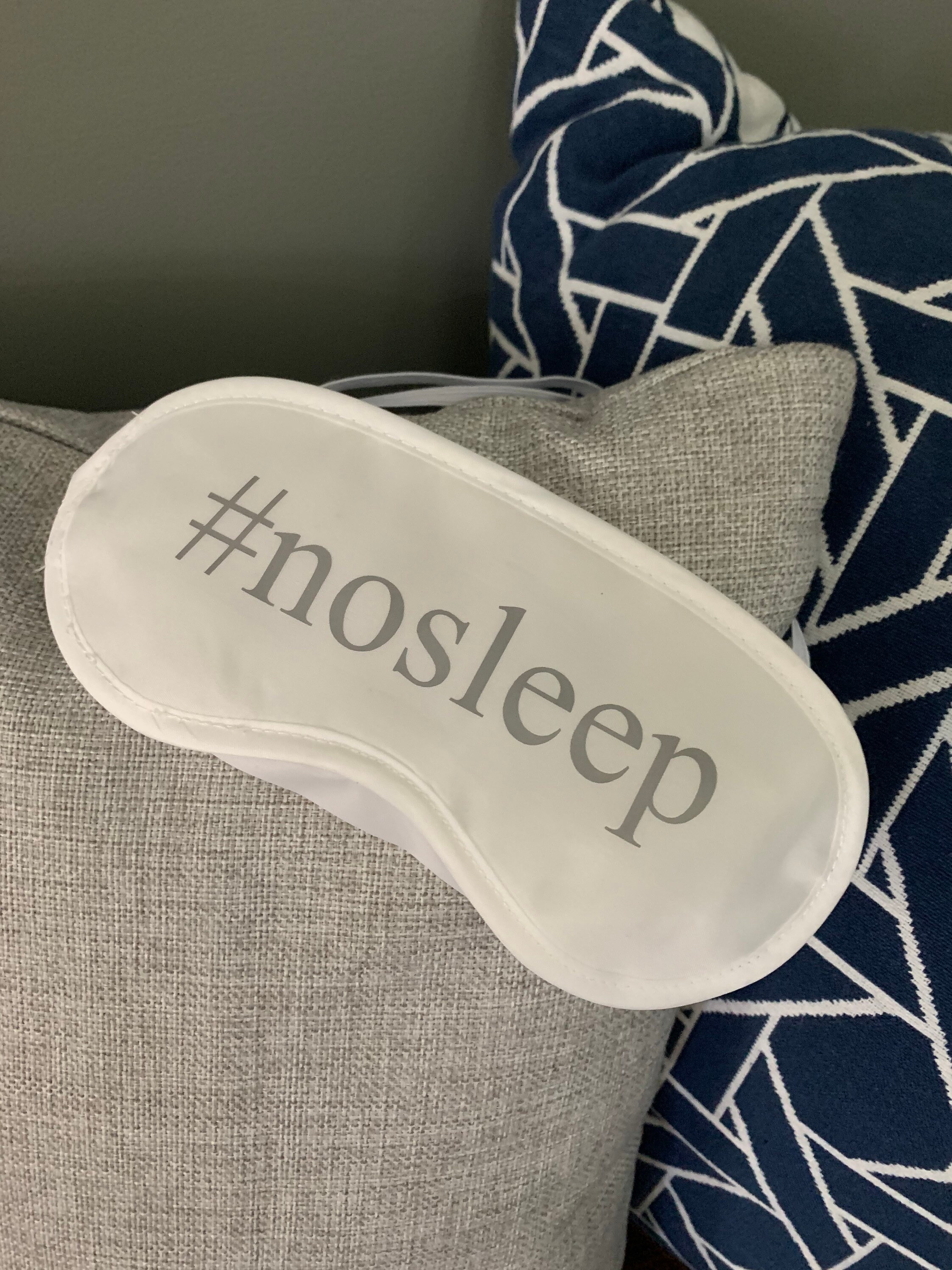 Personalized Sleep Mask / Slumber Party Mask / Bridal Party Etsy