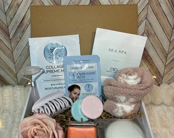 Calm & Cozy Self-Care Gift Box: Hygge Spa Set