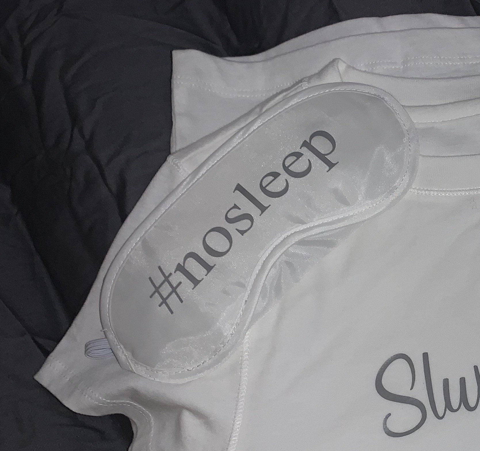 Personalized Sleep Mask / Slumber Party Mask / Bridal Party Etsy