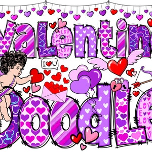 Alfabeto del Día de San Valentín PNG, Cartas de San Valentín, Doodle de San Valentín, Letras Púrpuras, San Valentín Púrpura, Imágenes Prediseñadas, Paquete, Paquete Alfa 62AP