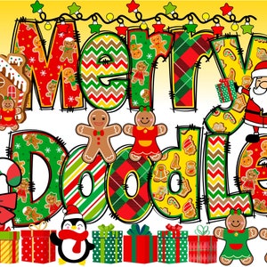 Alfabeto navideño PNG, Letras navideñas, Garabato navideño, Letras PNG, Garabato navideño, Pan de jengibre, Hombre de jengibre, Paquete Alfa 56AP