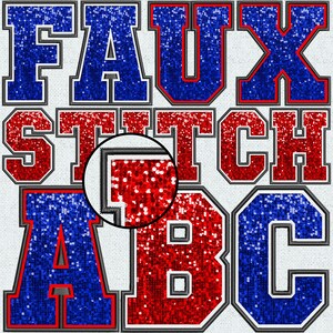 Faux-borduurwerk pailletten BUNDEL, patch nep-pailletten, nep-pailletten, alfa-doodle, college, gestikte alfa-png, nepsteek, 27FS