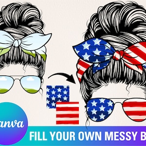 Messy Bun Canva Rahmenvorlage, Mom Life Canva Rahmen, Canva Rahmen, Canva Vorlage, Messy Bun Canva Rahmen, Mon Life, Messy Bun 2CD
