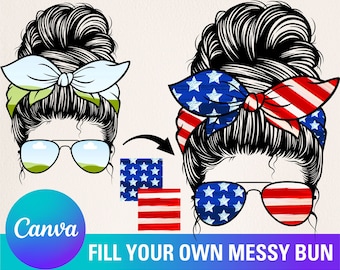 Messy Bun Canva Frame Template , Mom Life Canva Frame, Canva Frame, Canva Template, Messy bun Canva Frame, Mon Life, Messy Bun 2CD