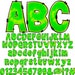 Tie Dye Alphabet PNG, Doodle Alphabet Clip Art, Transparent PNG, Doodle ...