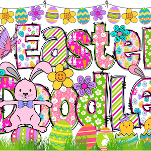 Ostern Alphabet PNG, Ostern Buchstaben, Ostern Doodle, Ostereier, Alpha Ostern, Doodle Buchstaben PNG, Clipart, Ostern, Bundle, Alpha Pack 79AP