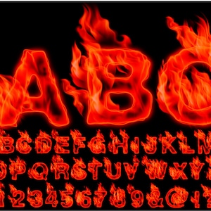 Letras PNG de Fogo Vermelho, Fundo Transparente, Clipart de Alfabeto de Chama, PNG, Letras de Fogo, Letras de Chama, Letras de Queimadura, Fogo Vermelho 47AT