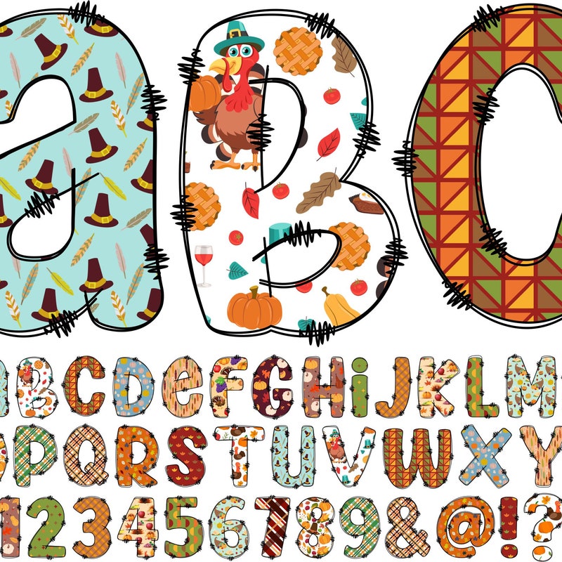 Thanksgiving Letters - Etsy