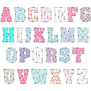 Unicorn Alphabet PNG, Doodle Alphabet Clip Art, Transparent PNG, Doodle ...