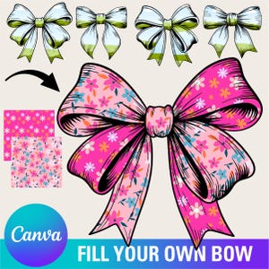 Coquette Bow Frame PNG, Coquette Canva Frame Template , Bow Canva Frame, Canva Frame, Canva Template, Coquette, Bow Frame 14CF