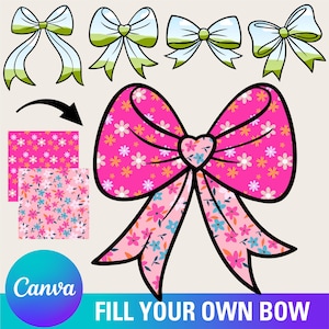 Coquette Bow Frame PNG, Coquette Canva Frame Template , Bow Canva Frame, Canva Frame, Canva Template, Coquette, Bow Frame 15CF