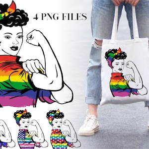 PNG Messy Bun, Mom Life, Bandana Bow Head, LGBT, Rainbow, Gay Pride, Love, LGBTQ, Hoofdband, Sublimatie, LGBT+ Pride, Messy Bun 4EB