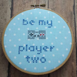 Geeky Embroidery Hoop Art image 7