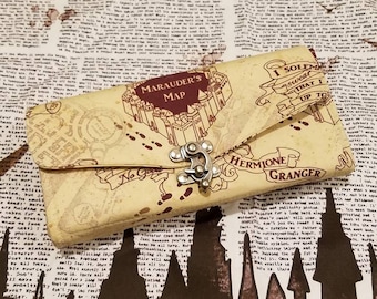 Magical Map Made to Order Necessary Clutch Wallet