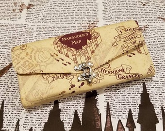 Magical Map Made to Order Necessary Clutch Wallet