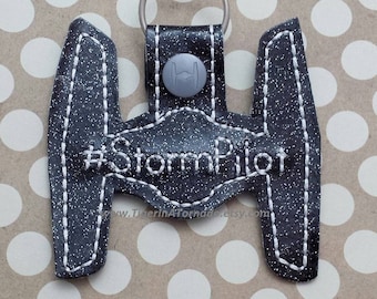 Storm Pilot Snap Tab Keychain