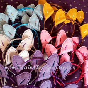 Party Pack! 24 Felt Pony Ears Headband - Free Shipping!