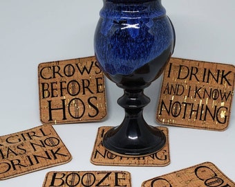 Thrones Cork Coasters