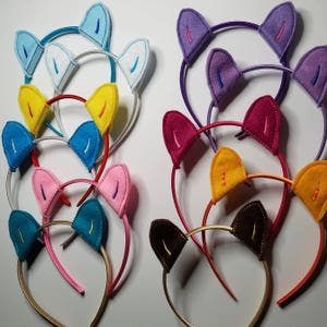 Felt Pony Ears Headband imagem 4