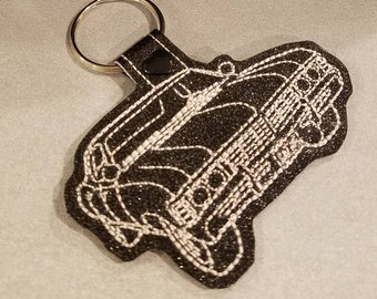 Demon Hunter Ride Snap Tab Keychain