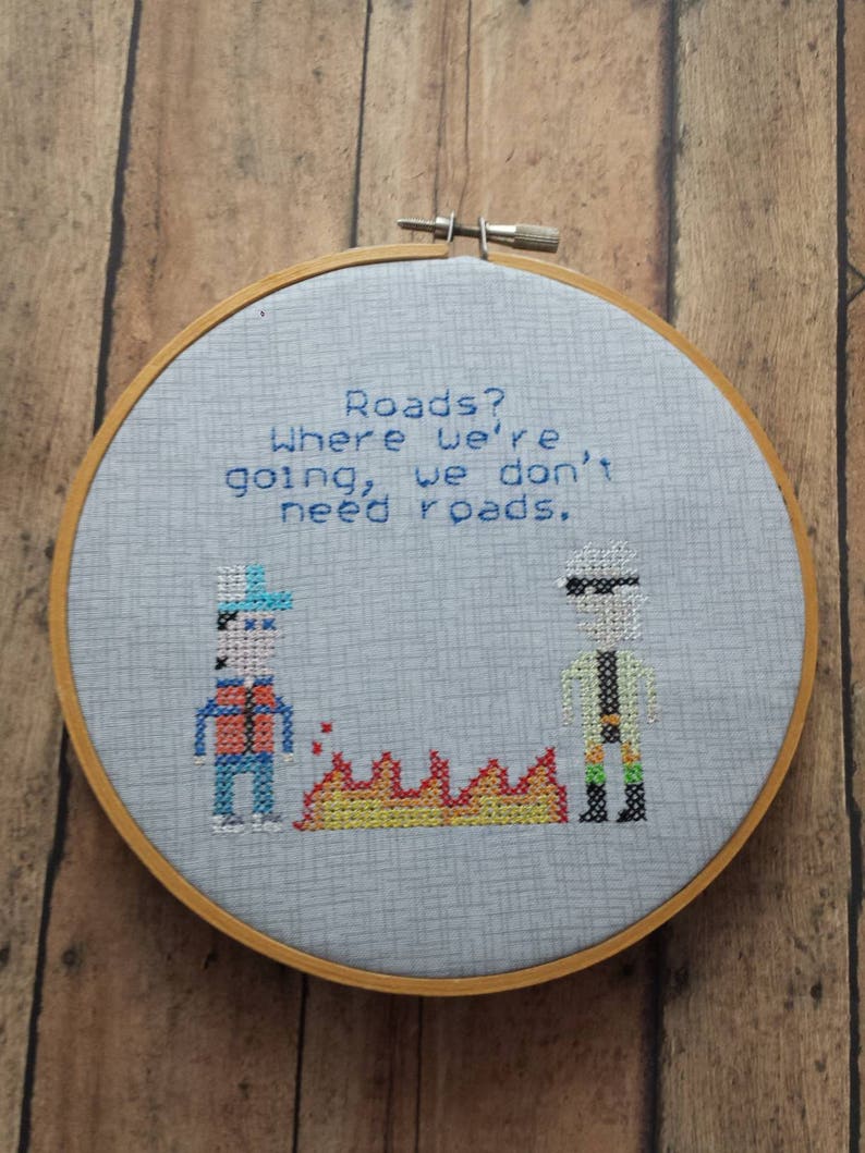 Geeky Embroidery Hoop Art image 4