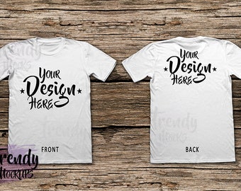 Download Free White T Shirt Mockup, Shirt , Mockup, White Shirt , TShirt , Unisex T-Shirt Mockup, Wood background, T-Shirt Mock Up PSD Template