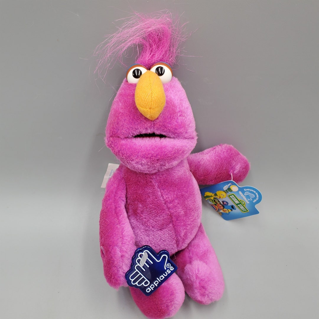 Sesame Street Telly Monster Mini Plush Applause Stuffed Animal - Etsy